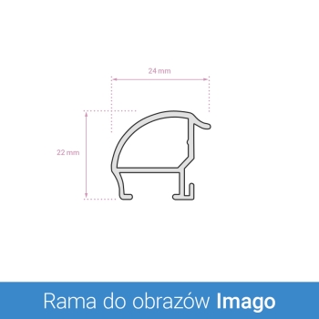 Rama aluminiowa Imago