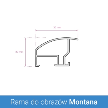 Rama aluminiowa Montana