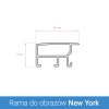 Rama aluminiowa New York