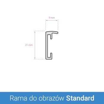 Rama aluminiowa Standard