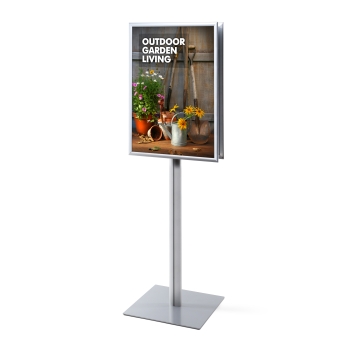 Stojak Info Pole Standard dwustronny