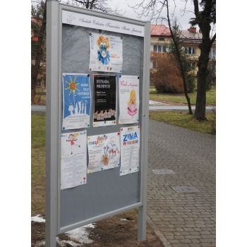 Gablota wolnostojąca FEZW 100 x 150 cm