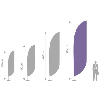 Maszt Standard XL - 550 cm