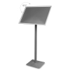 Stojak info/menu Premium srebrny - A2-2090098